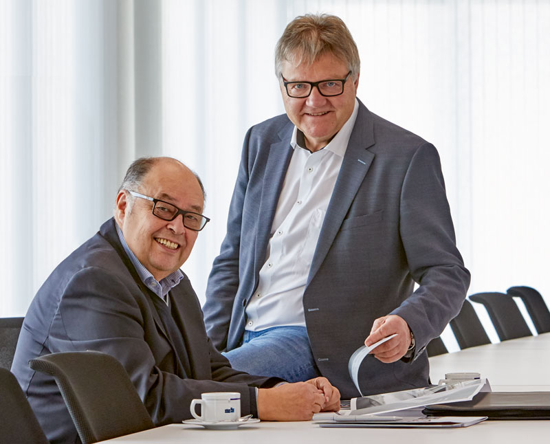Dipl.-Ing. Reiner Bertuleit und Dipl.-Ing. Kurt Bökenkröger Dipl.-Ing. Reiner Bertuleit und Dipl.-Ing. Kurt Bökenkröger