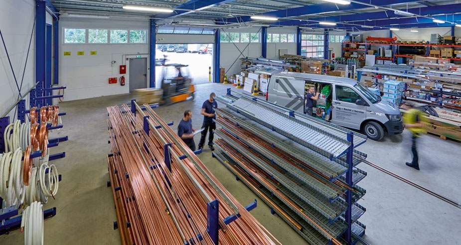 Werkstatt der Joh. Mattern KÄLTE-KLIMA GmbH in Northeim Werkstatt der Joh. Mattern KÄLTE-KLIMA GmbH in Northeim