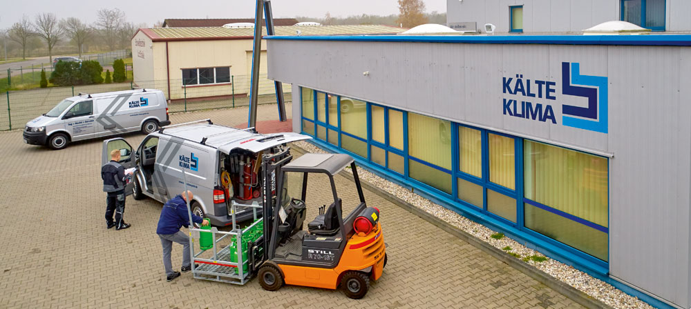KÄLTE-KLIMA GmbH Halle-Leipzig KÄLTE-KLIMA Standort in Sandersdorf-Brehna