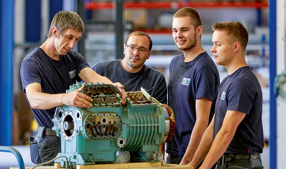 Ausbildung der Mechatroniker für Kältetechnik