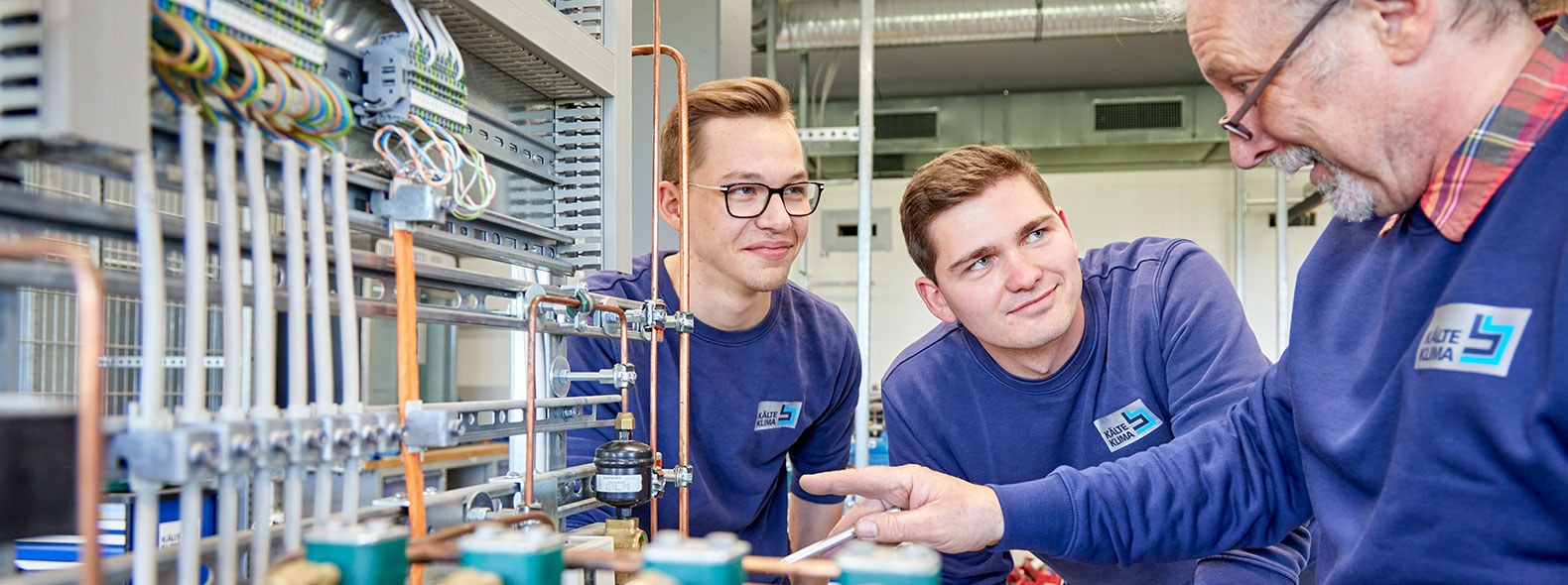 Ausbildung zum Mechatroniker für Kältetechnik bei der KÄLTE-KLIMA Firmengruppe