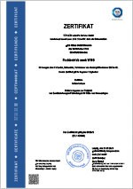 Zertifikat § 62 AwSV Wasserhaushaltsgesetz Kälte-Klima GmbH Dresden