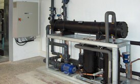 Wärmepumpe zur Beheizung eines kommunalen Freibads Wärmepumpe zur Beheizung eines kommunalen Freibads